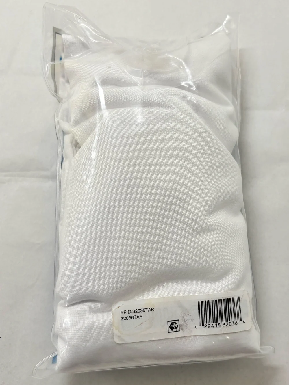 AllerEase Cool Touch Pillow Protector - White/Blue